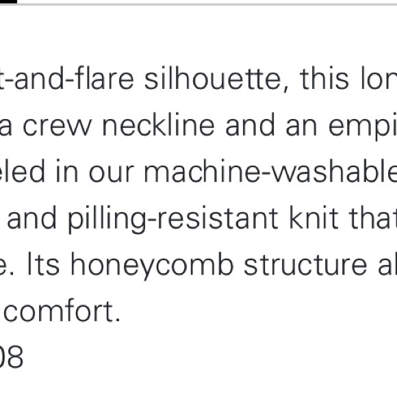 Theory Performance Knit Fit And Flare Dress Size 2 - Picture 3 of 7